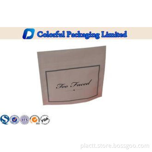 250g , 500g Matte Black kraft paper stand up pouch with zip